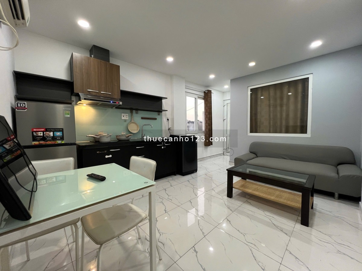 Căn hộ 1 phòng ngủ 40m² – Trường Sơn, Phường 4, Tân Bình gần Sân bay – Thoáng mát – Tiện nghi