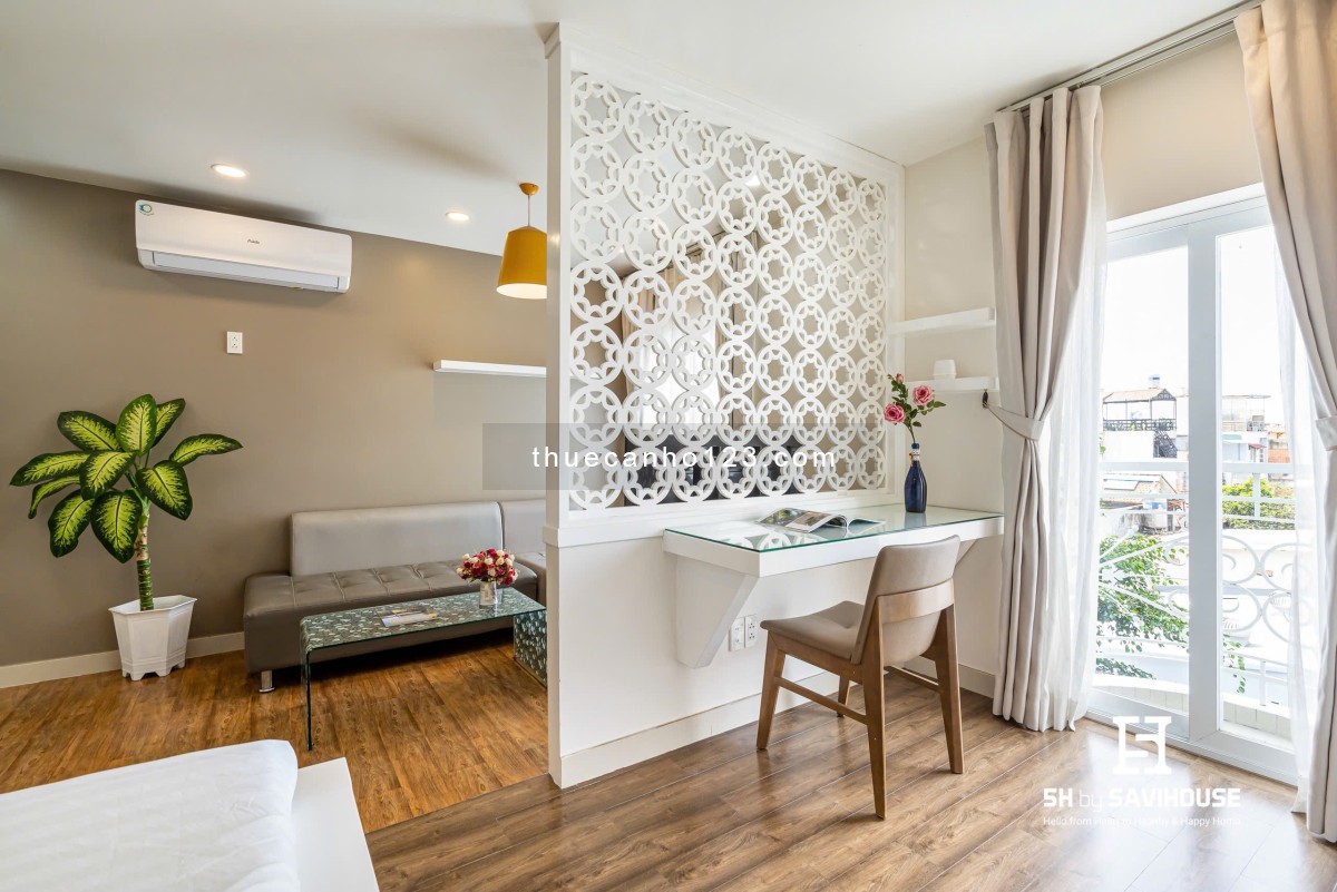 Căn hộ 1pn full nội thất máy giặt riêng gần lotte mart tân bính sân bay tsn khu k300 vòng xoay hvt