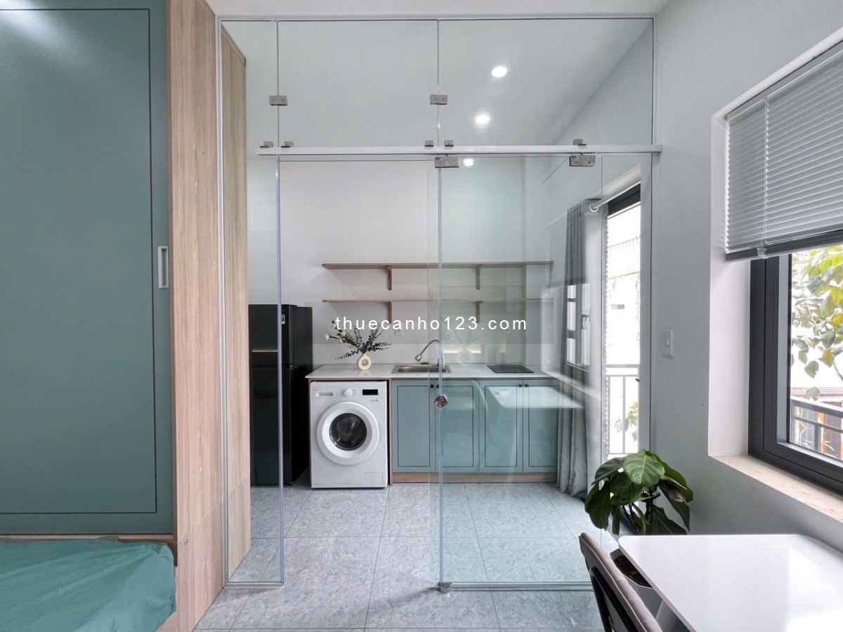 Căn hộ 1PN có Ban công nằm ngay đường số 79 Q7 gần Lotte thuận tiện qua Q4, Q8, Q1