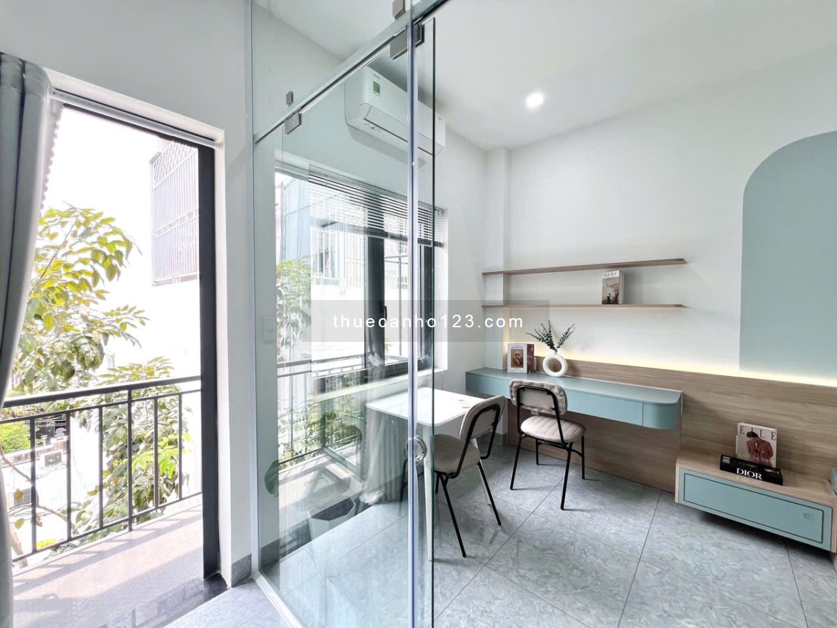 Căn hộ 1PN có Ban công nằm ngay đường số 79 Q7 gần Lotte thuận tiện qua Q4, Q8, Q1