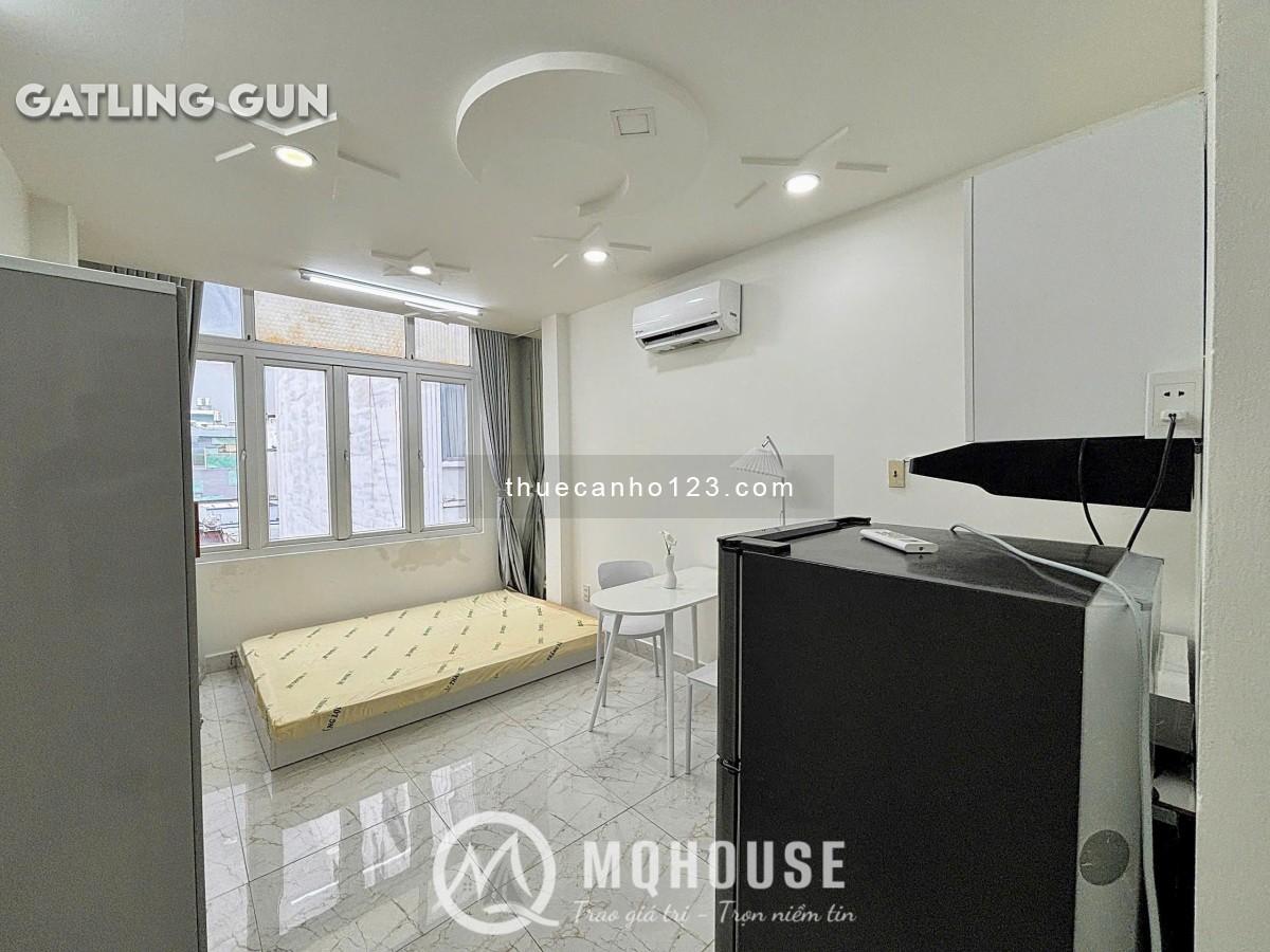 Phòng full nội thất Hoàng Sa Quận 3 gần Ga Sài Gòn - Tòa nhà Viettel - Cách Mạng Tháng Tám Quận 10