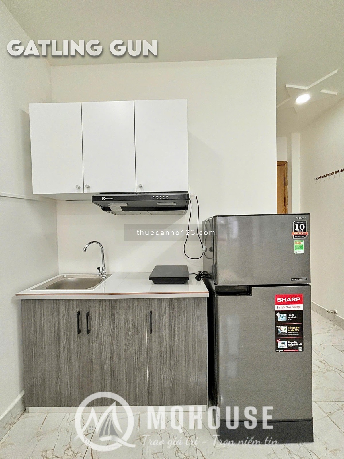 Phòng full nội thất Hoàng Sa Quận 3 gần Ga Sài Gòn - Tòa nhà Viettel - Cách Mạng Tháng Tám Quận 10