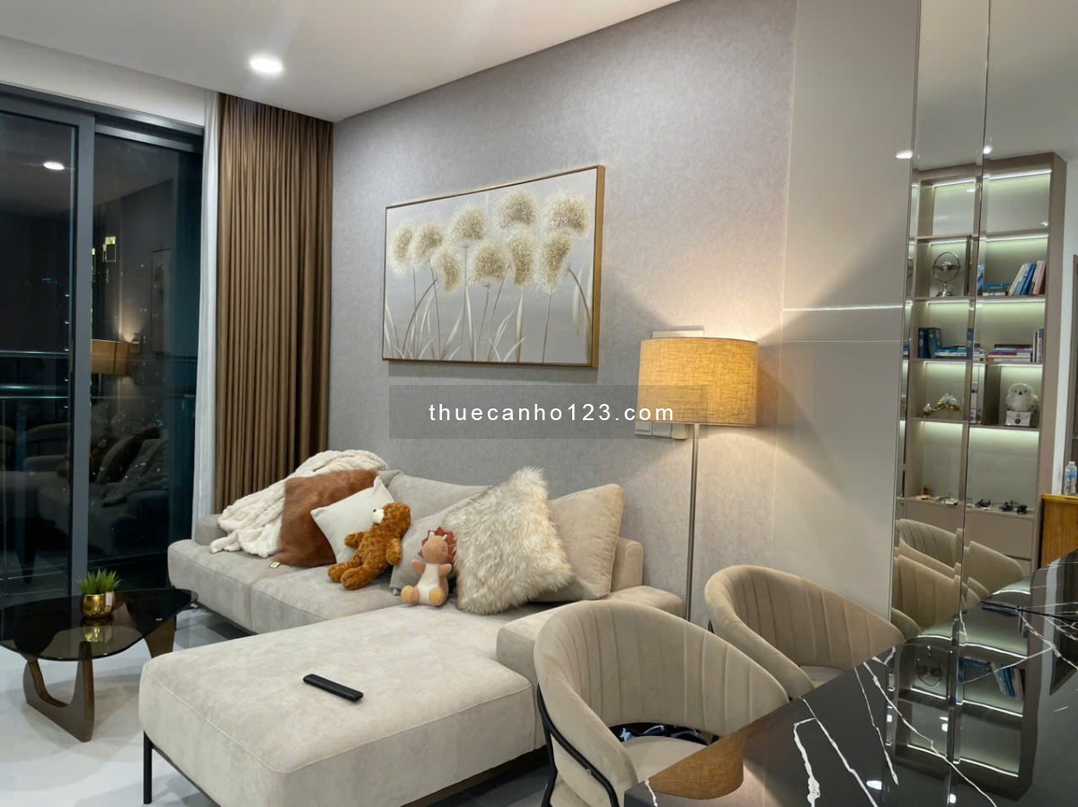 Cho thuê căn hộ Sunwah Pearl, 106m², 2 + 1 phòng ngủ