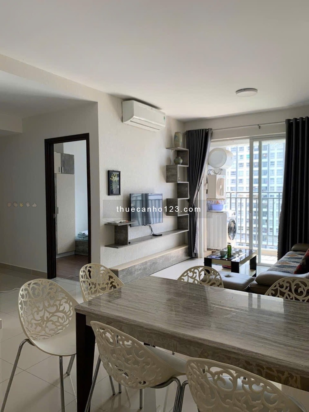 Sunrise Riverside – căn hộ 3PN cho thuê view sân banh đẹp