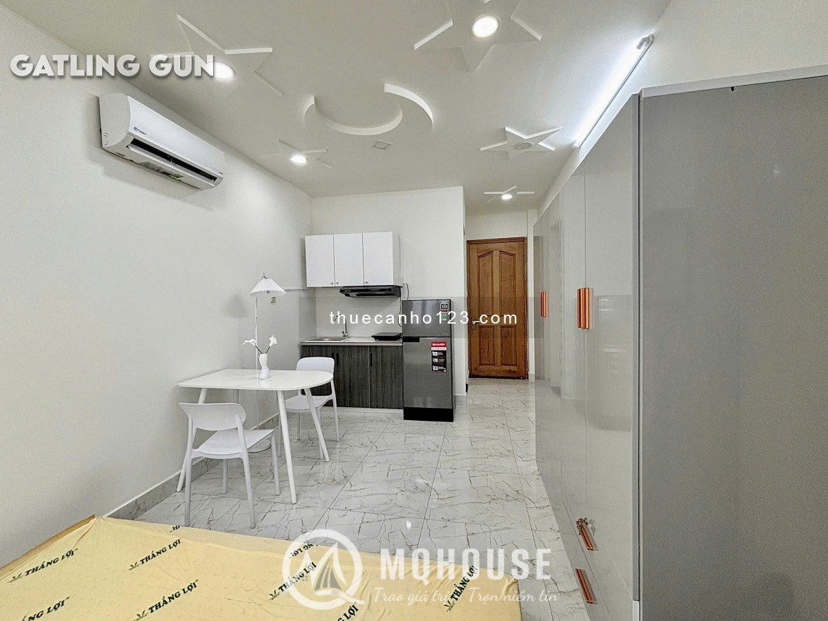 Phòng full nội thất Hoàng Sa Quận 3 gần Ga Sài Gòn - Tòa nhà Viettel - Cách Mạng Tháng Tám Quận 10