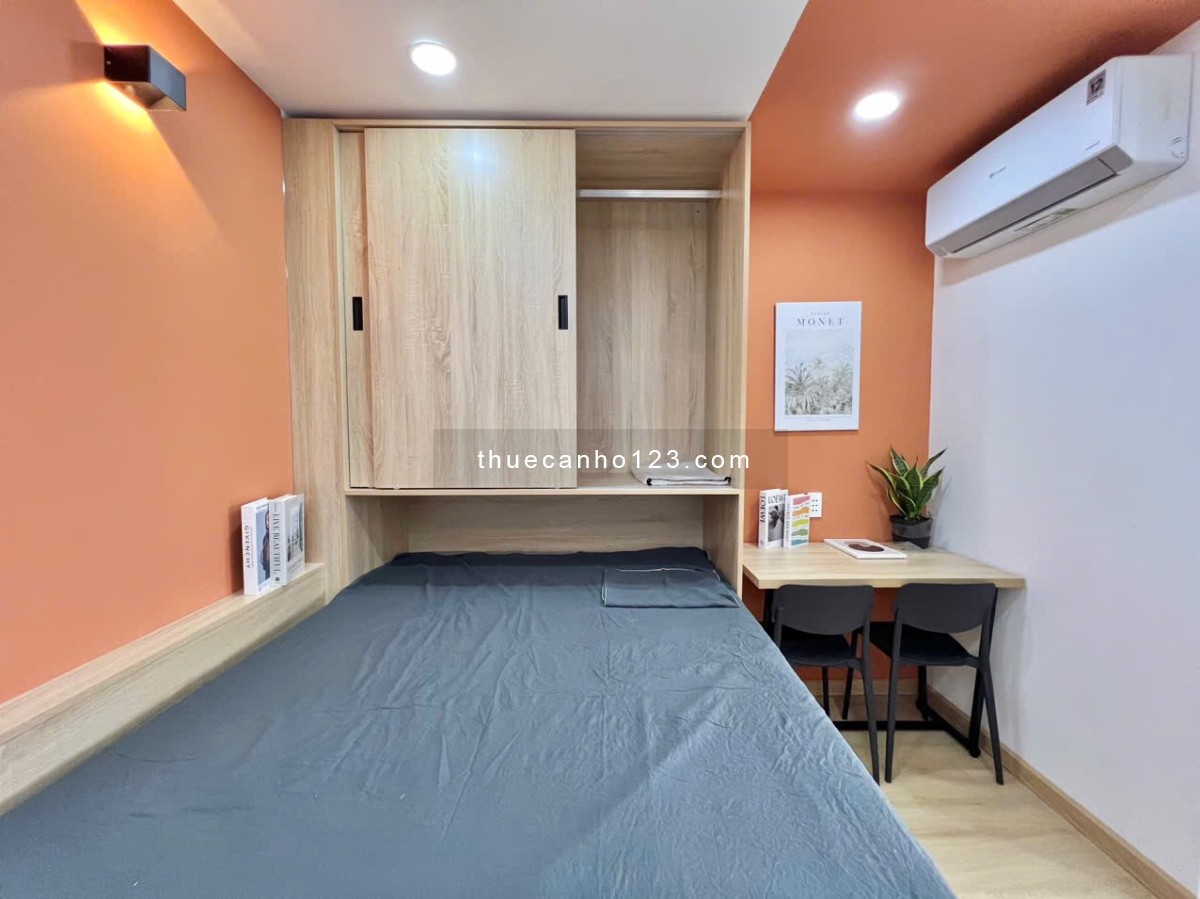 Studio cửa sổ rộng – nội thất như hình, máy giặt riêng – 4 Lưu Chí Hiếu, P. Tây Thạnh, Tân Phú
