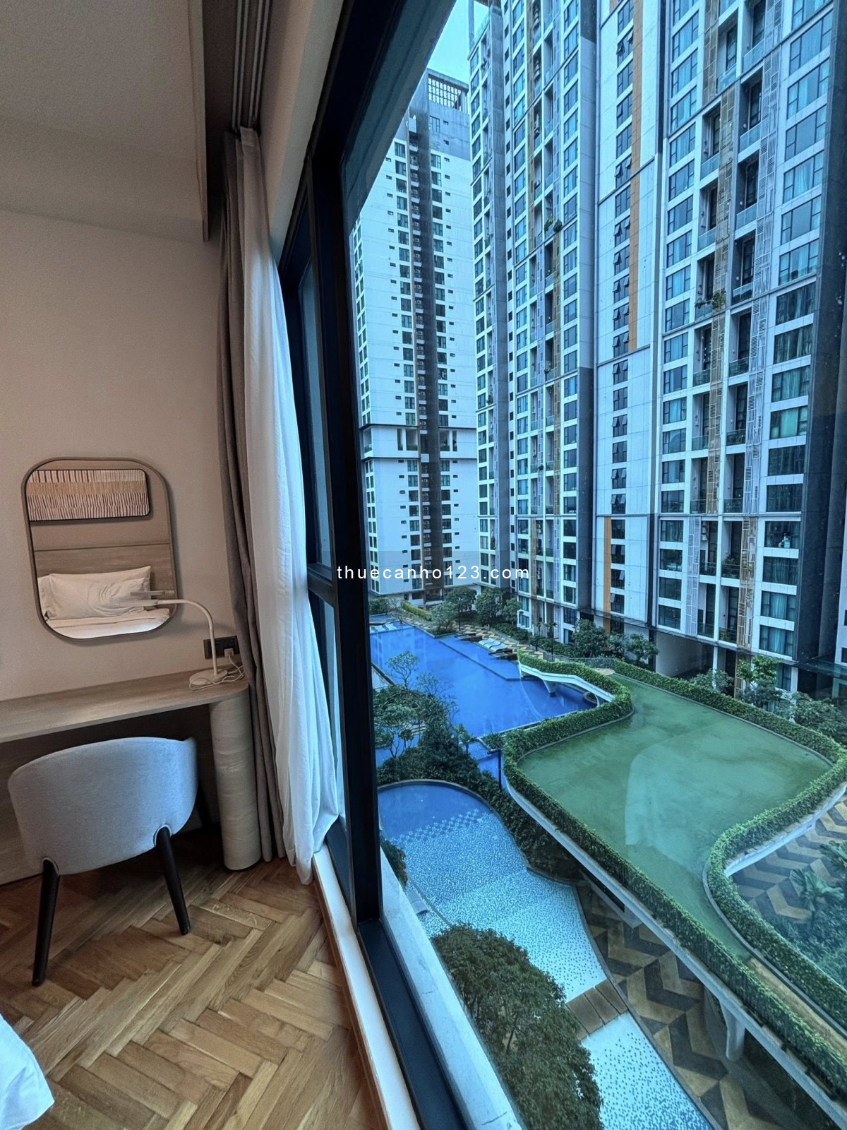 Cho Thuê Feliz en Vista – Quận 2 - 2PN, 2 WC, full NT - view hồ bơi