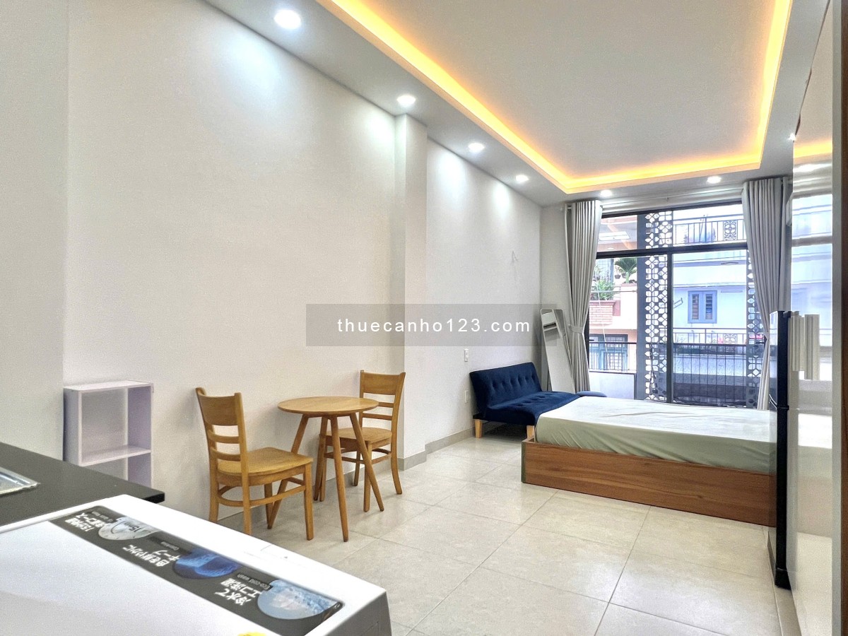 Cho thuê dự studio - thang máy hầm xe - máy giặt riêng Lê Văn Sỹ Q3 chỉ từ 7tr