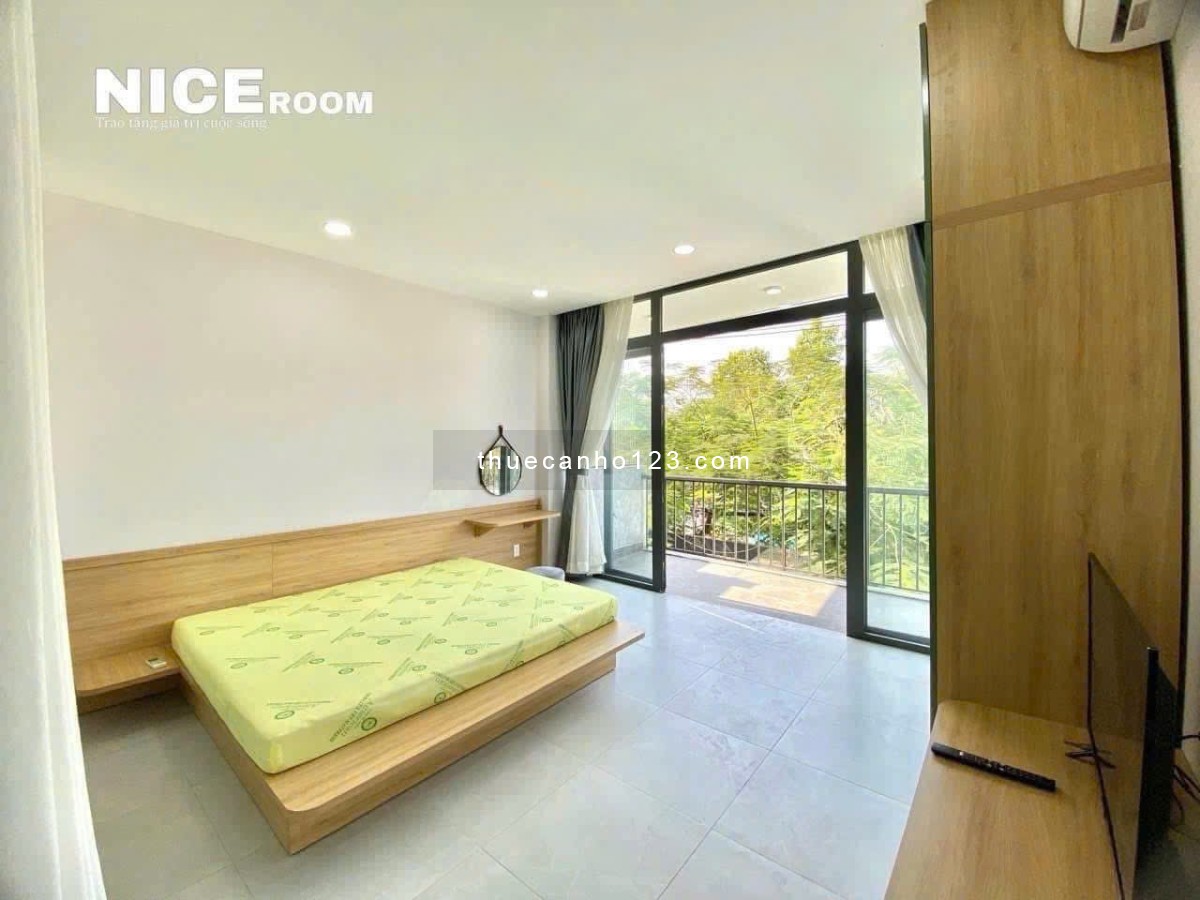 Căn hộ 1 phòng ngủ – Full nội thất, ban công riêng, thoáng mát, gần Etown & Sân bay Tân Sơn Nhất