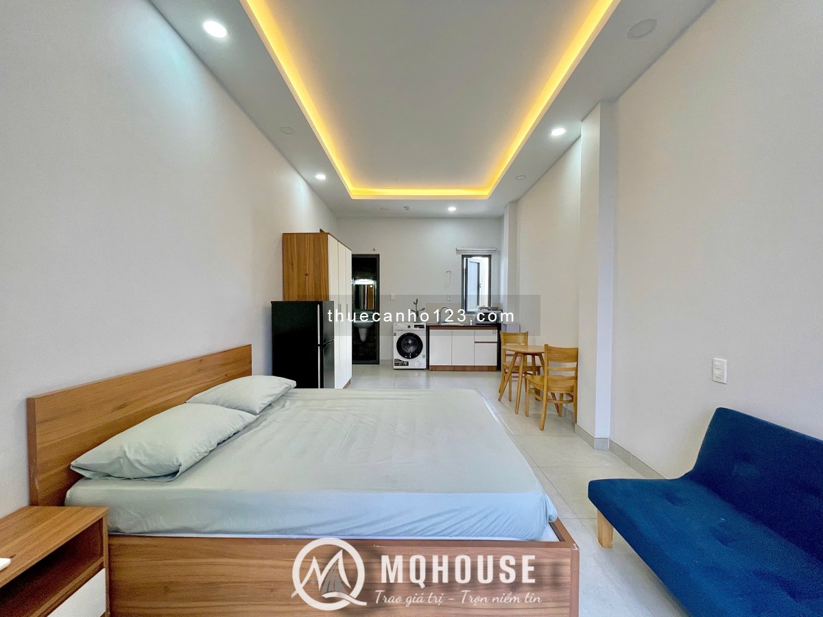 Cho thuê dự studio - thang máy hầm xe - máy giặt riêng Lê Văn Sỹ Q3 chỉ từ 7tr