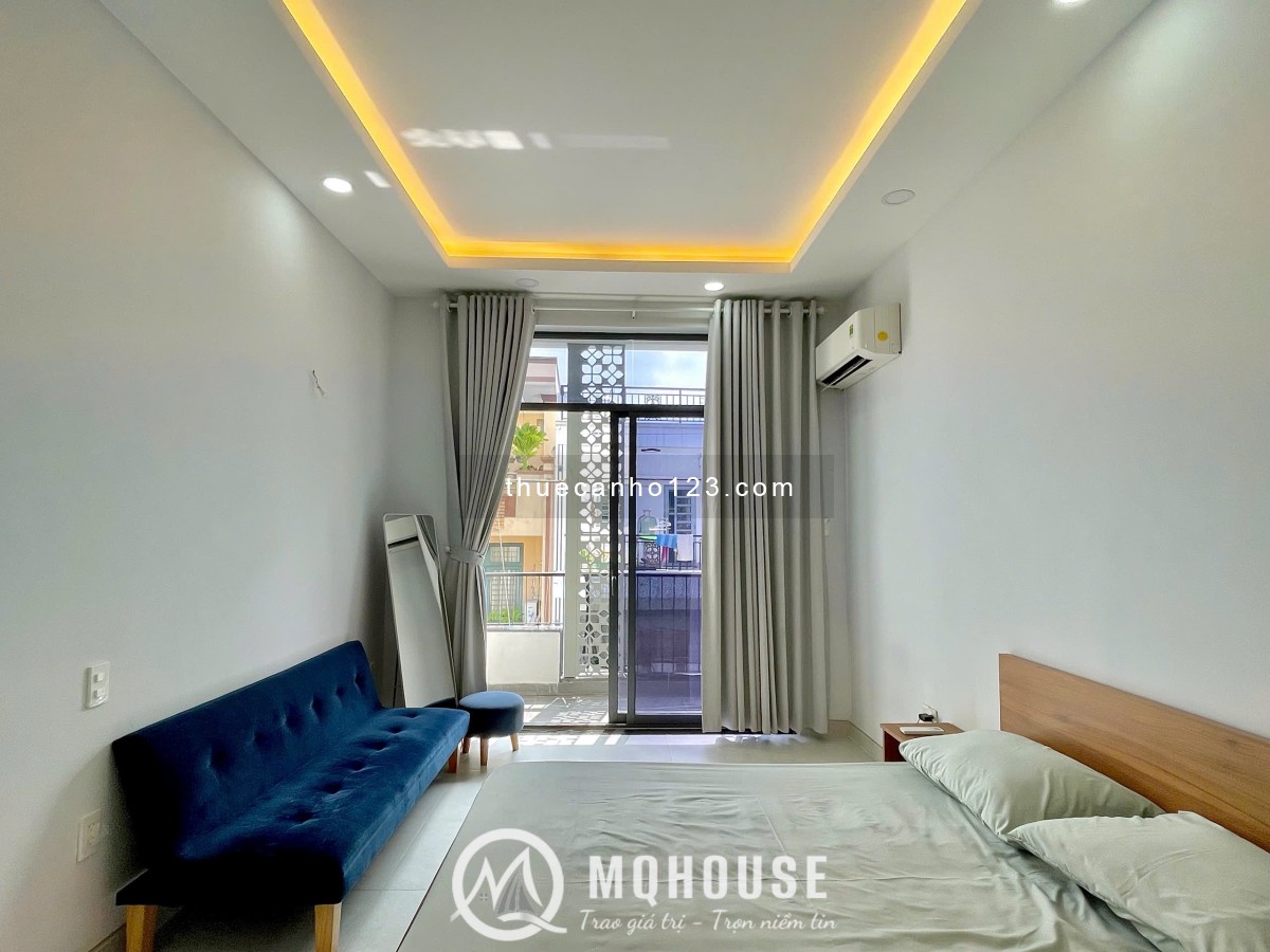 Cho thuê dự studio - thang máy hầm xe - máy giặt riêng Lê Văn Sỹ Q3 chỉ từ 7tr