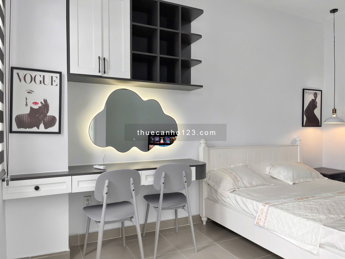 Cho thuê căn hộ 40m² đầy đủ nội thất, ở đường Võ Trần Toản, Q. Bình Thạnh – gần ngã tư Hàng Xanh