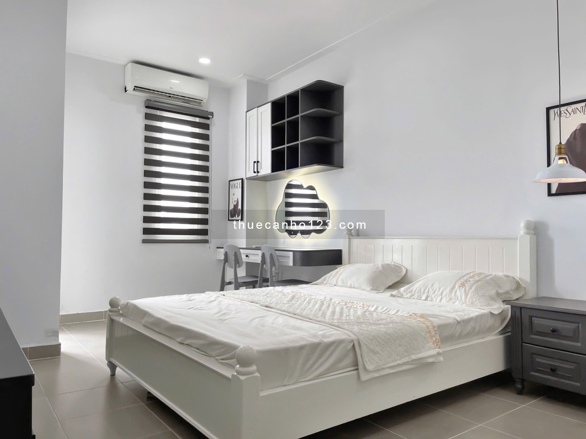 Cho thuê căn hộ 40m² đầy đủ nội thất, ở đường Võ Trần Toản, Q. Bình Thạnh – gần ngã tư Hàng Xanh