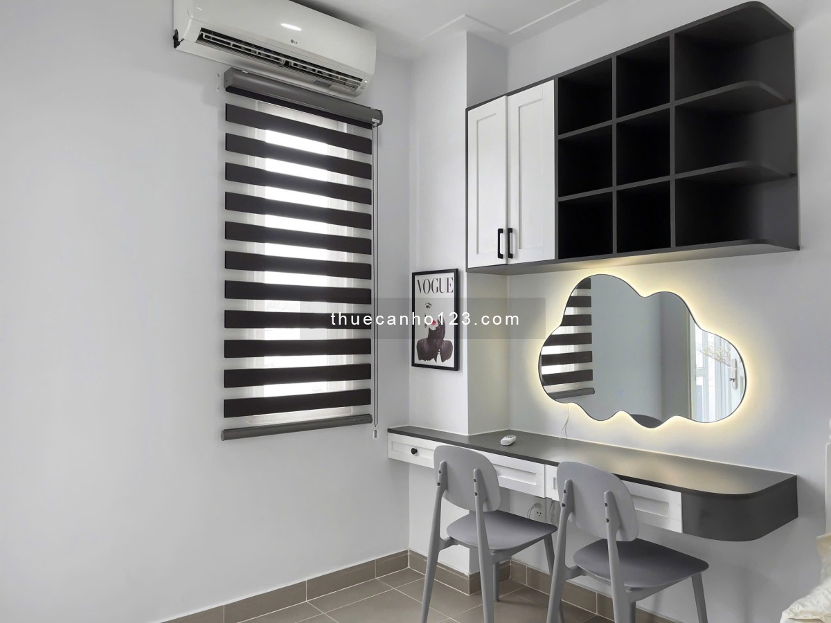 Cho thuê căn hộ 40m² đầy đủ nội thất, ở đường Võ Trần Toản, Q. Bình Thạnh – gần ngã tư Hàng Xanh