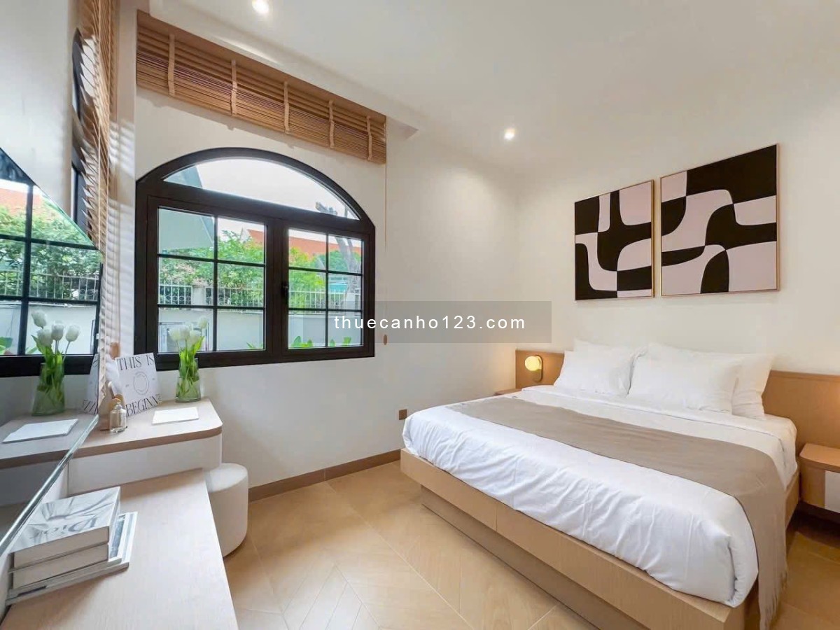 Cho thuê căn hộ tách bếp, rộng 45m², full nội thất – Khu Sân bay, đảm bảo an ninh