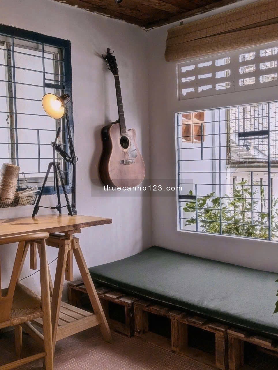 Căn hô 1pn full nội thất balcony gần vx lăng cha cha khu k300 sân bay tsn etown cộng hoà