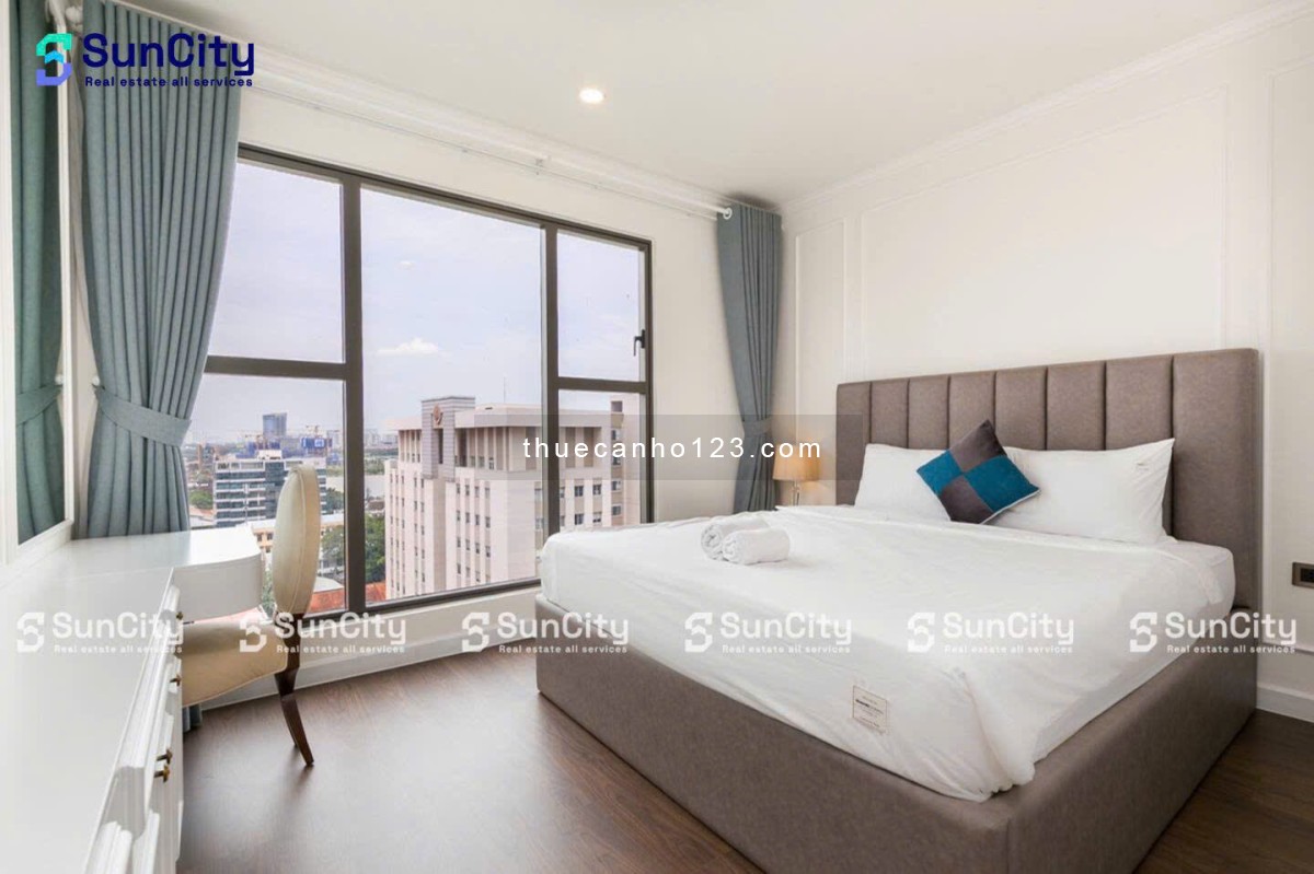 THUÊ SAIGON ROYAL 3PN2WC 1152 BAN CÔNG VIEW SÔNG CẦU BASON BẾN VÂN ĐỒN QUẬN 4 SÁT Q1 Q2LH0775924600