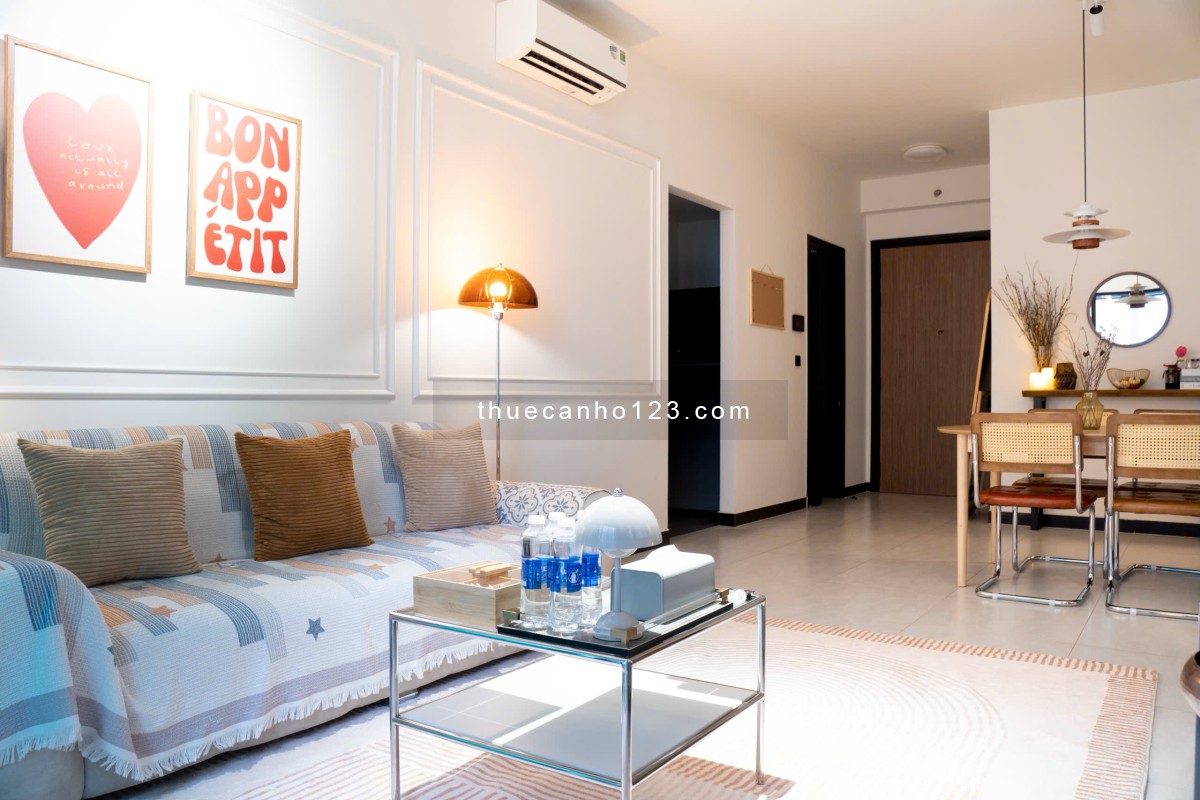 THUÊ NGAY DELASOL 2PN2WC 86M2 VIEW SÔNG MỚI 100% NGAY BẾN VÂN ĐỒN QUẬN 4 SÁT Q1 Q2 LH 0775924600