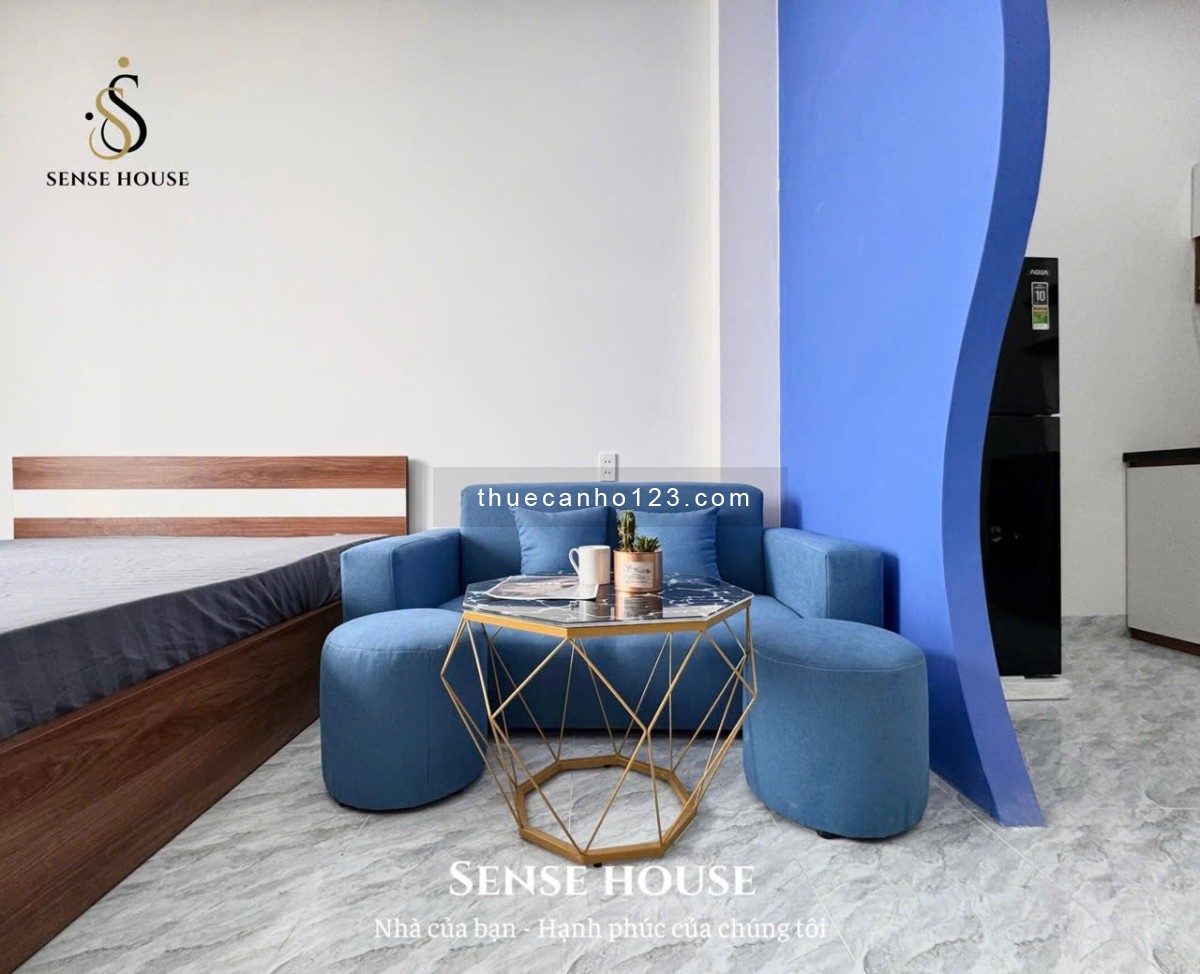 Cho thuê căn hộ Studio ở Hoàng Hoa Thảm – Full nội thất – Gần Sân bay Tân Sơn Nhất