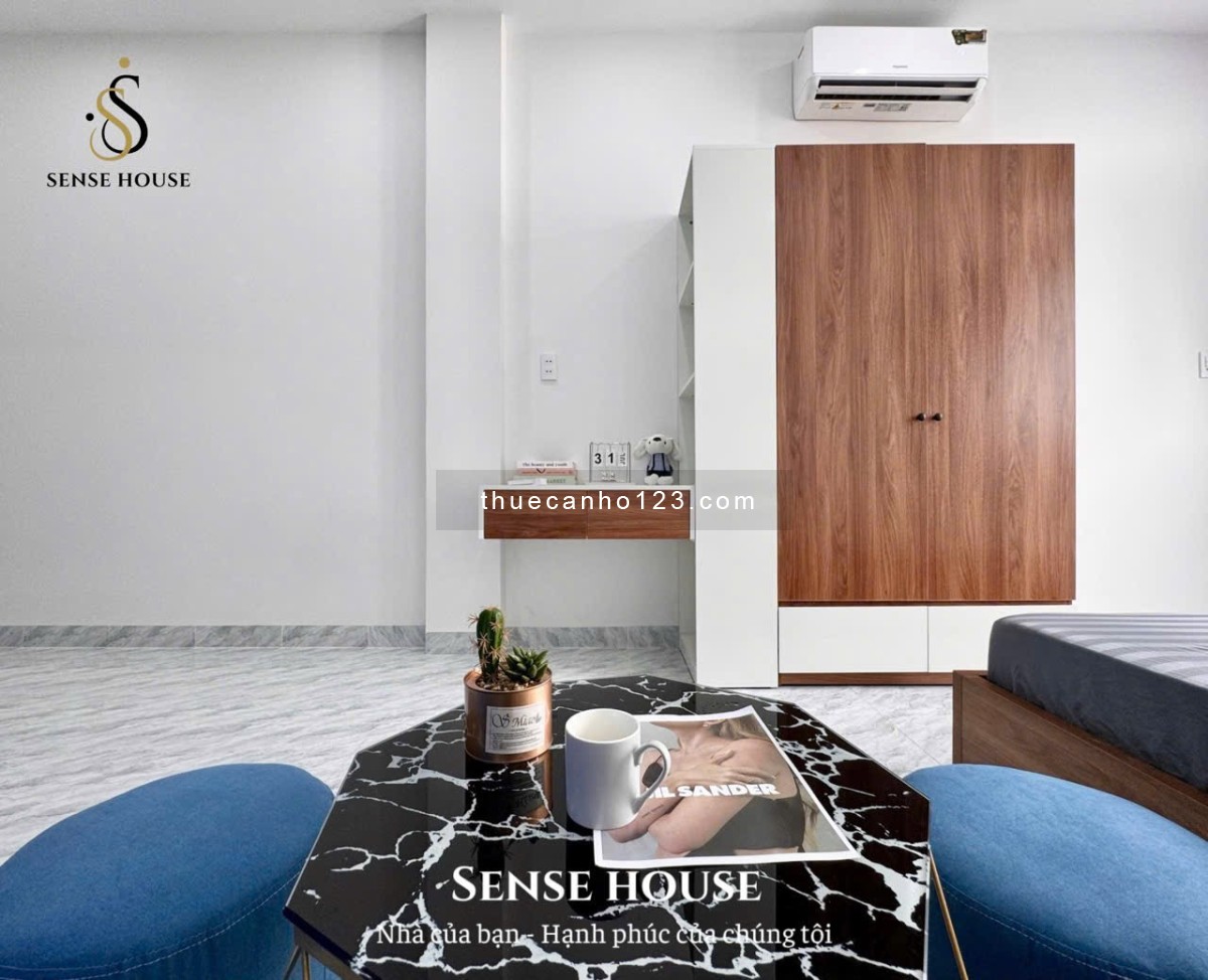 Cho thuê căn hộ Studio ở Hoàng Hoa Thảm – Full nội thất – Gần Sân bay Tân Sơn Nhất