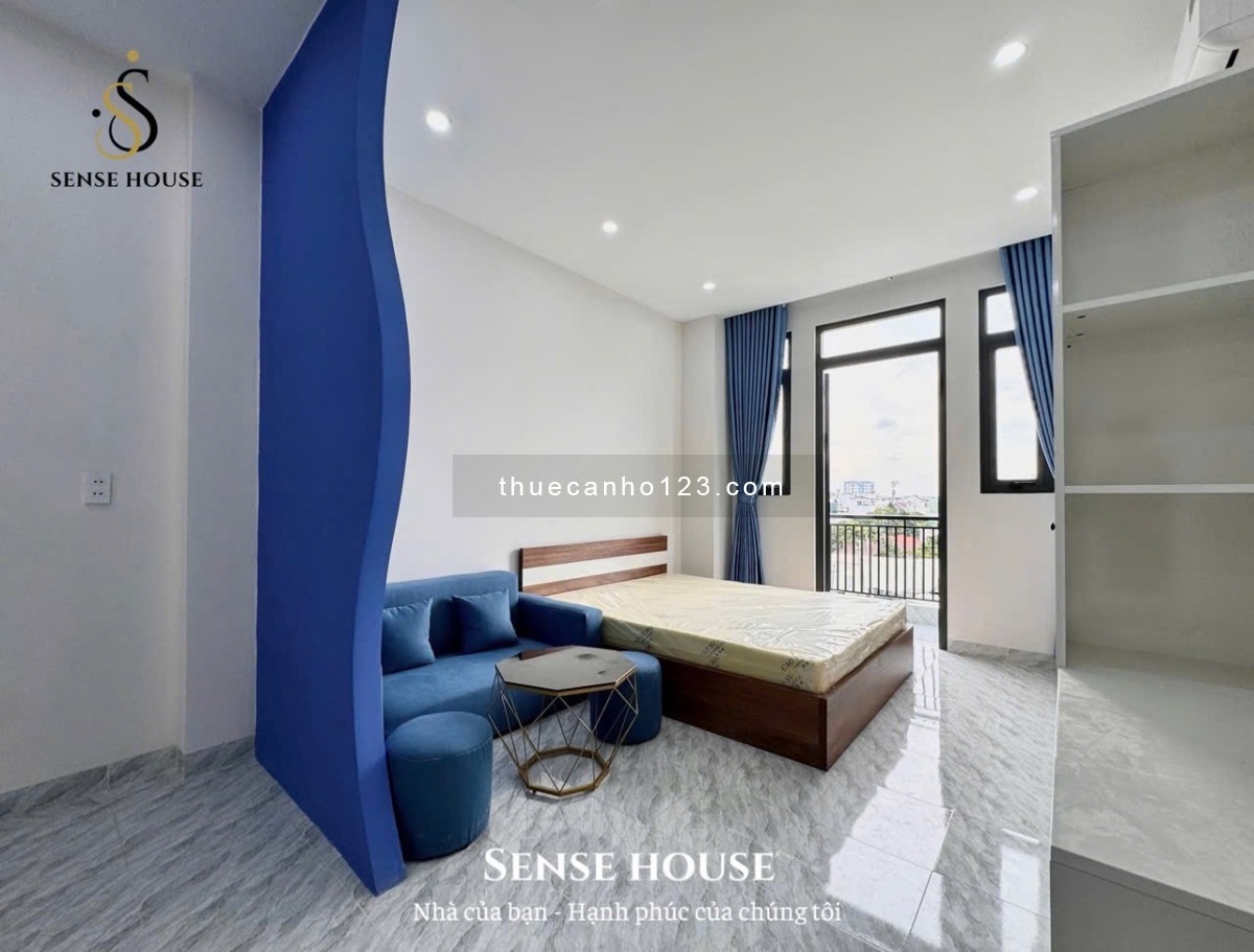 Cho thuê căn hộ Studio ở Hoàng Hoa Thảm – Full nội thất – Gần Sân bay Tân Sơn Nhất