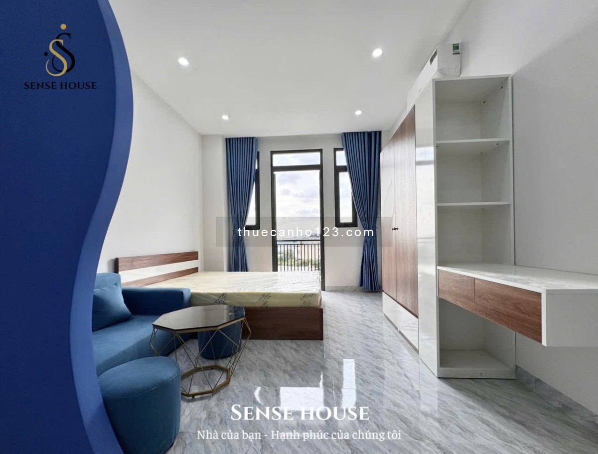 Cho thuê căn hộ Studio ở Hoàng Hoa Thảm – Full nội thất – Gần Sân bay Tân Sơn Nhất