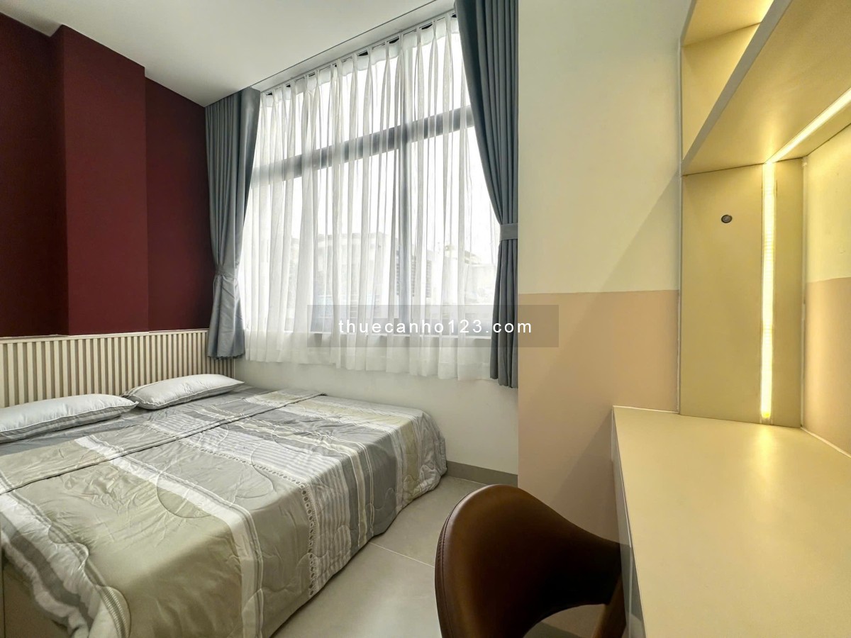 Căn Hộ Studio Tách Bếp – Cửa Sổ Trời Thoáng Sáng – Full Nội Thất, Máy Giặt Riêng – Gần Sân Bay TSN
