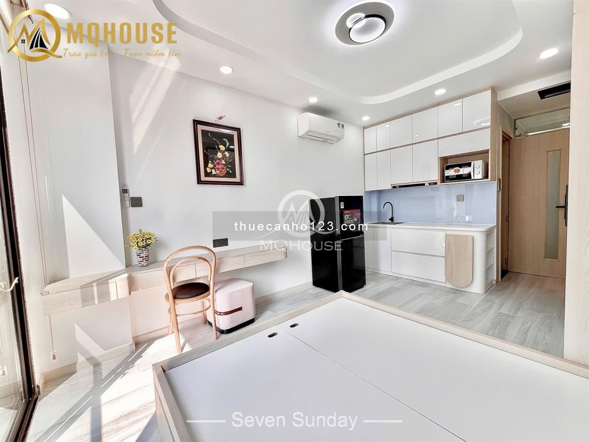 Cho thuê phòng trọ – Căn hộ, Ni Sư Huỳnh Liên, Tân Bình – Studio ban công, gần ĐH Văn Hiến, Q10