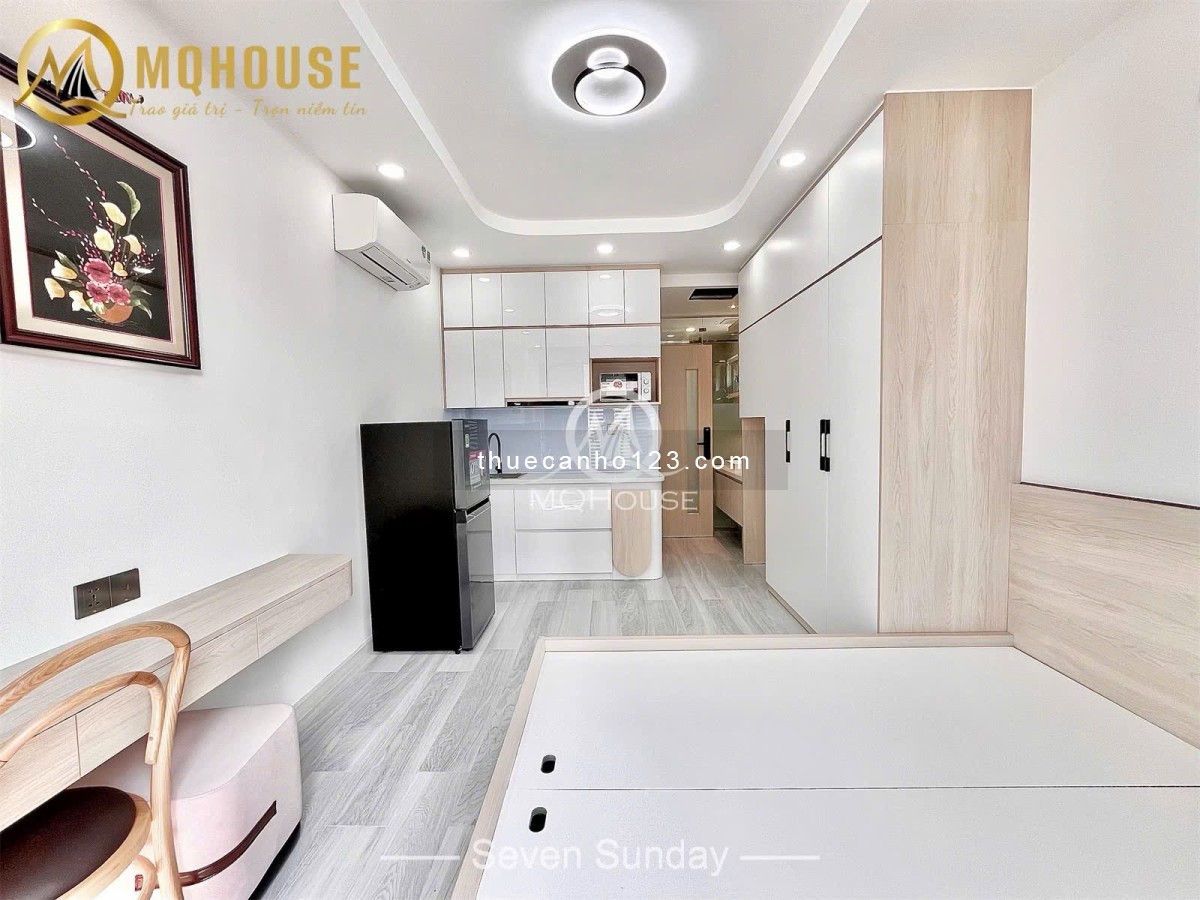Cho thuê phòng trọ – Căn hộ, Ni Sư Huỳnh Liên, Tân Bình – Studio ban công, gần ĐH Văn Hiến, Q10