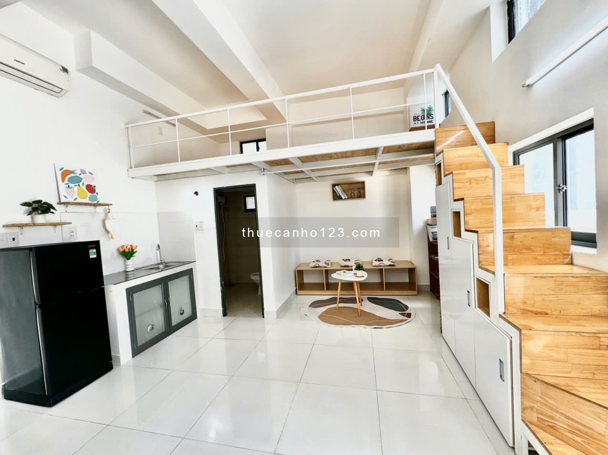 Cho thuê CHDV 40m² full nội thất, ban công, ở đường Điện Biên Phủ, Q. Bình Thạnh