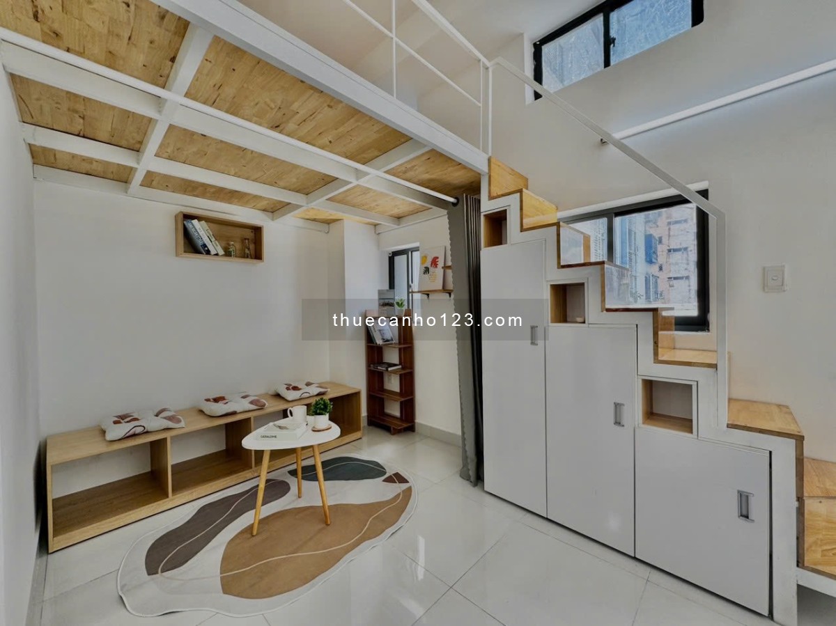 Cho thuê CHDV 40m² full nội thất, ban công, ở đường Điện Biên Phủ, Q. Bình Thạnh