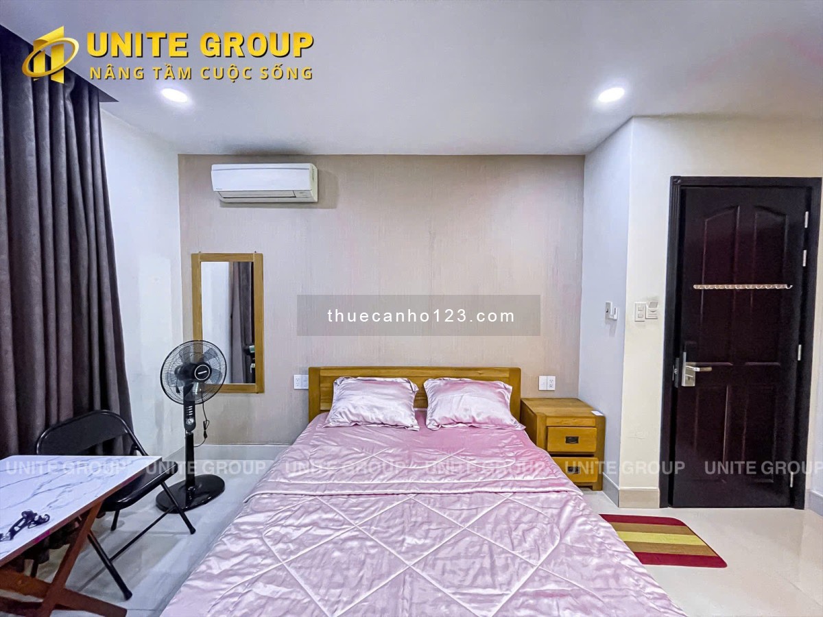 Cho thuê căn hộ Studio Cửa sổ thoáng Q1 gần Bùi Viện, chợ Bến Thành, Bitexco, cầu Ông Lãnh