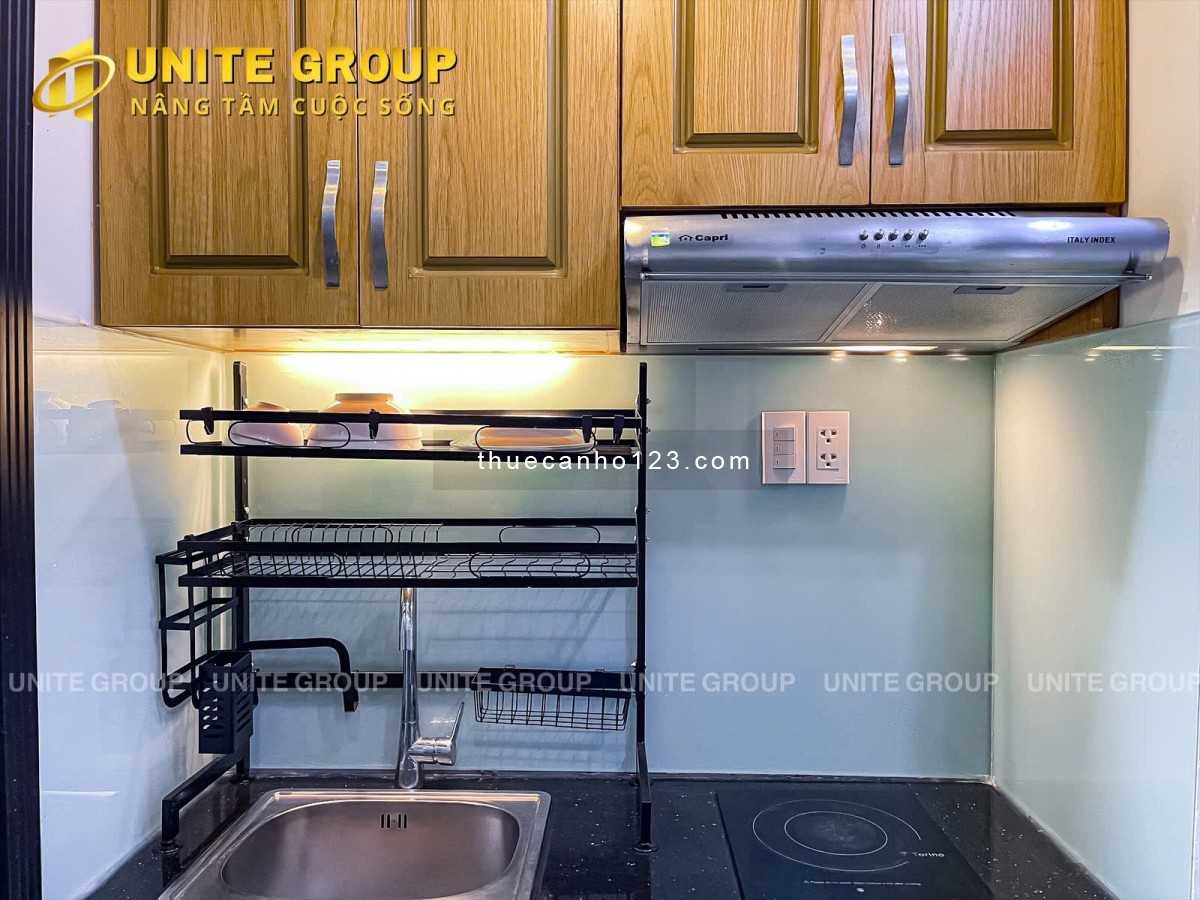 Cho thuê căn hộ Studio Cửa sổ thoáng Q1 gần Bùi Viện, chợ Bến Thành, Bitexco, cầu Ông Lãnh