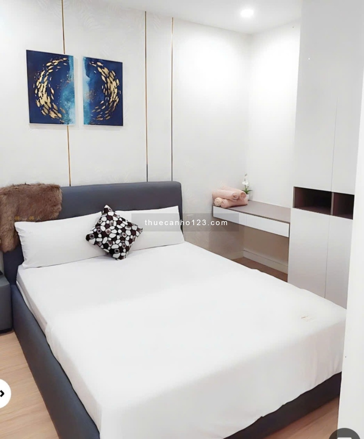 Căn hộ Millennium Masteri Q4 cho thuê 65m² | 2PN, 2WC