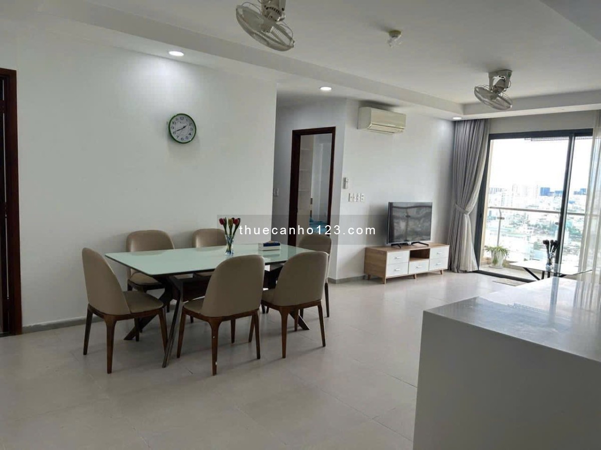 Cho thuê căn hộ Millennium Full đồ, 3PN, 2WC, nhà đẹp view thoáng mát