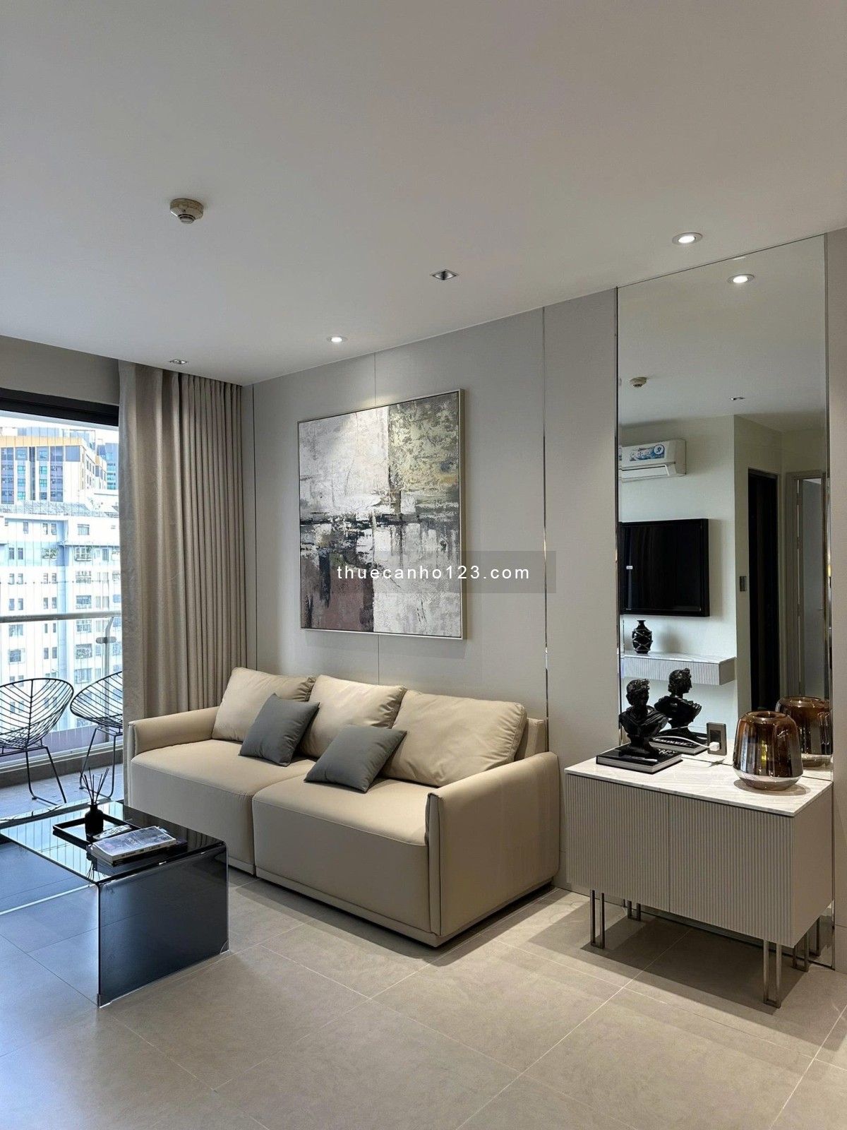 Cho thuê căn hộ The Gold View 94m² | Layout: 2PN, 2WC | 27 triệu/tháng