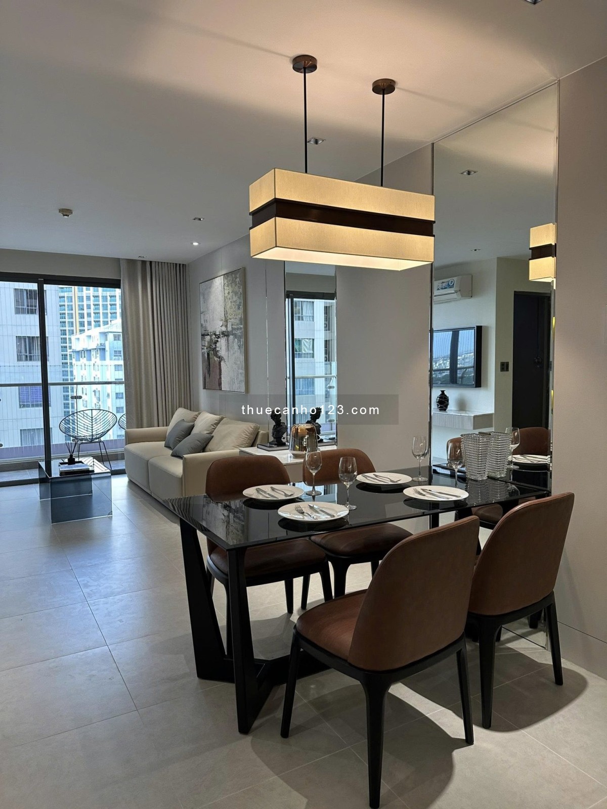 Cho thuê căn hộ The Gold View 94m² | Layout: 2PN, 2WC | 27 triệu/tháng