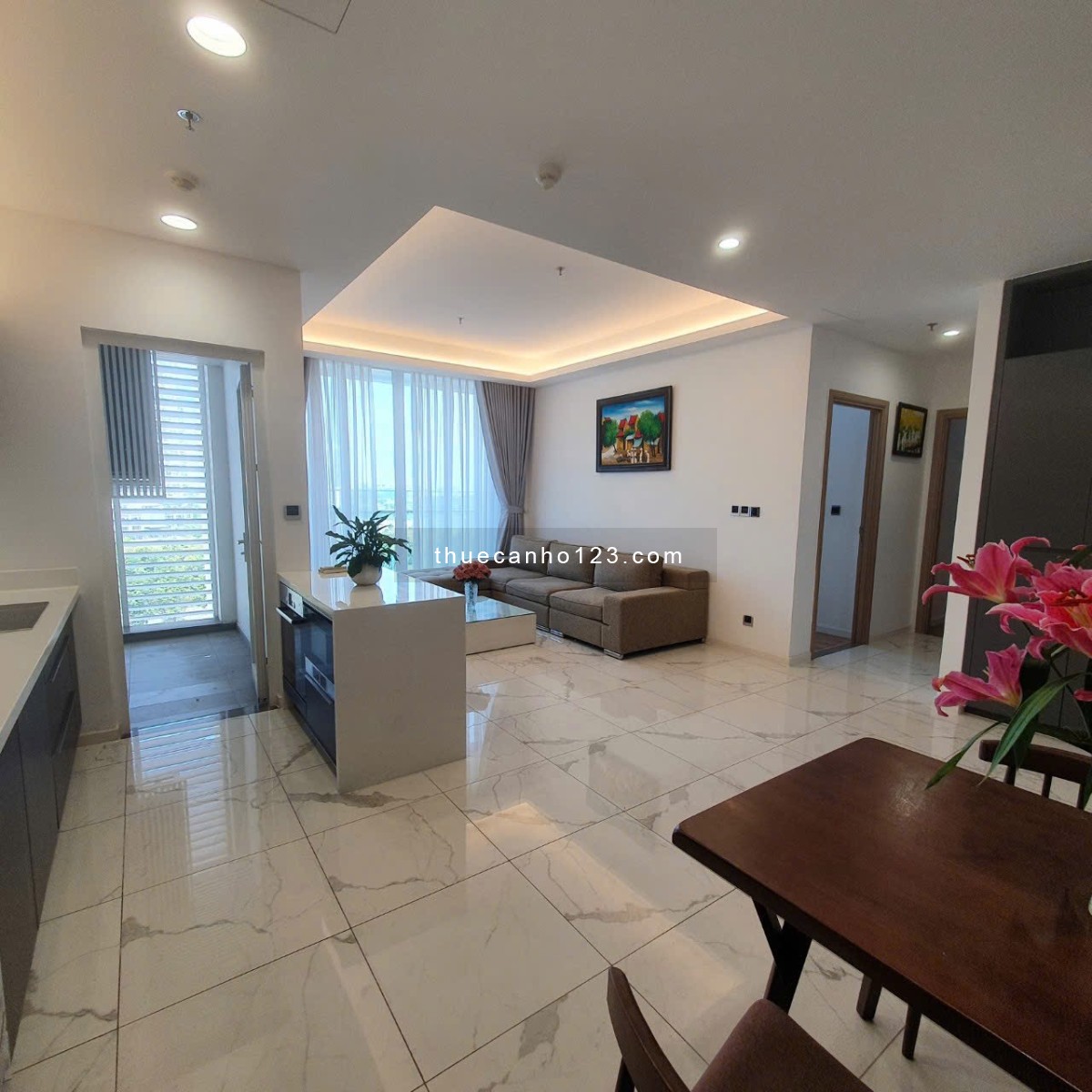 Cho Thuê Căn Hộ Sarina KĐT Sala, Q2, 2Pn 100m2