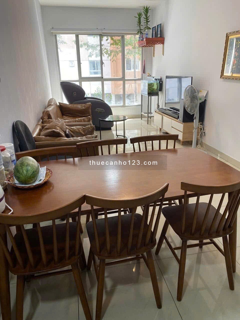 Chung cư Carillon 5, Luỹ Bán Bích, TP: 2p ngủ, 74m2, Nhà sạch, 10tr/th