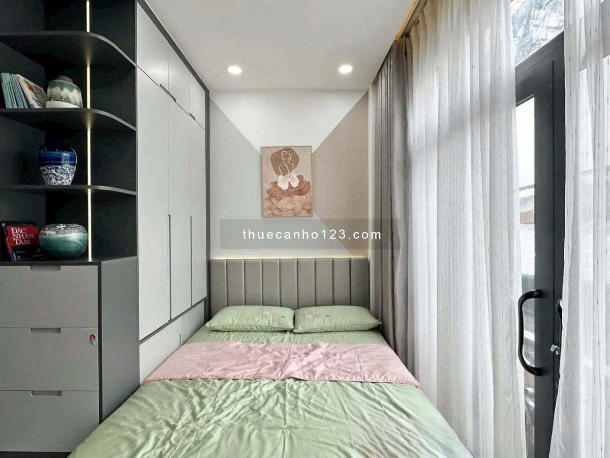 Studio full nội thất – Cửa sổ trời thoáng sáng, ngay CV Hoàng Văn Thụ – Tân Bình