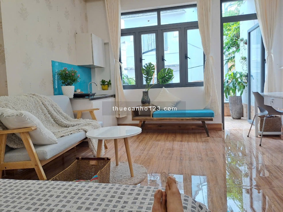 Cho thuê căn hộ gần Nguyễn Gia Trí Bình Thạnh