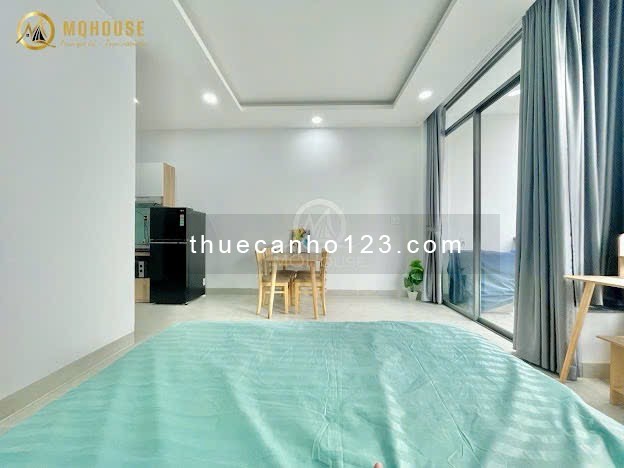 Căn hộ studio full nội thất balcony lớn máy giặt riêng gần lăng cha cả sân bay quận tân bình