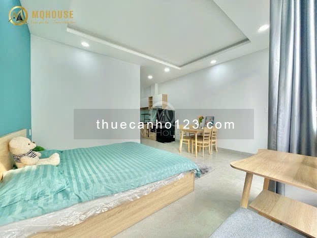Căn hộ studio full nội thất balcony lớn máy giặt riêng gần lăng cha cả sân bay quận tân bình