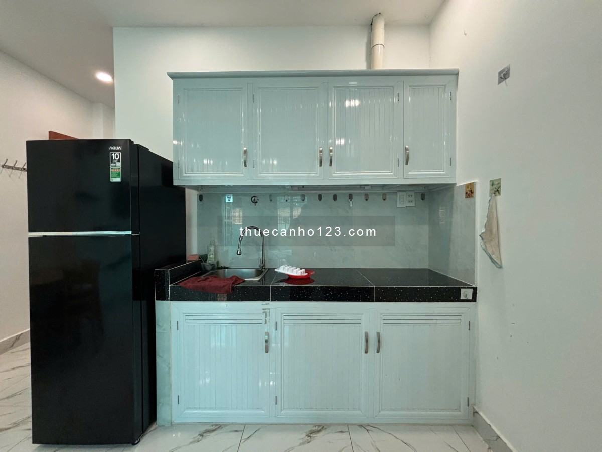 Cho thuê căn hộ Studio Ban công RỘNG Q1 gần cầu Ông Lãnh, cầu Calmette, chợ Bến Thành, Bùi Viện