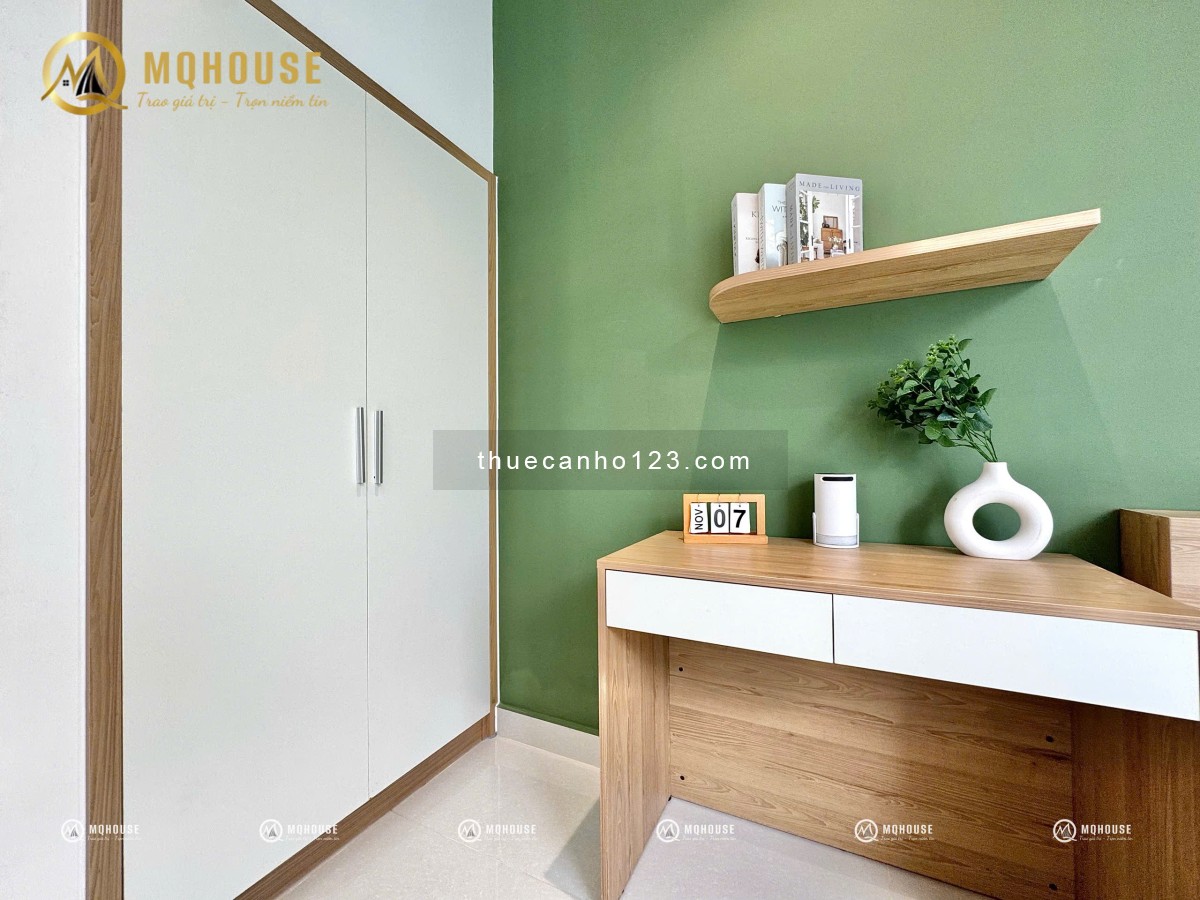 CHO THUÊ CĂN HỘ MINI STUDIO BAN CÔNG FULL NỘI THẤT ĐẸP GẦN ETOWN CỘNG HÒA
