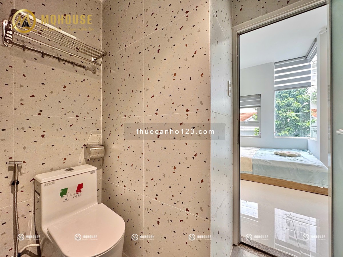 CHO THUÊ CĂN HỘ MINI STUDIO BAN CÔNG FULL NỘI THẤT ĐẸP GẦN ETOWN CỘNG HÒA