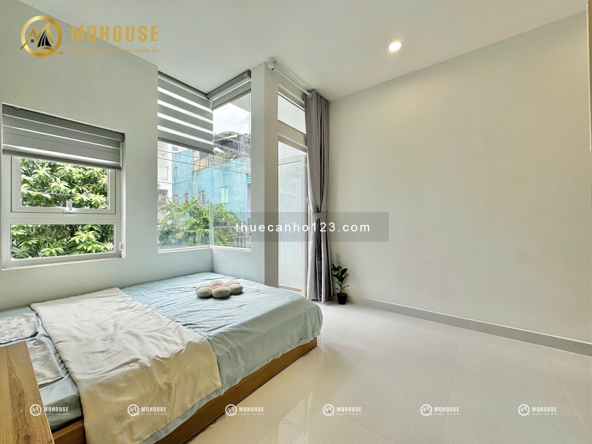 CHO THUÊ CĂN HỘ MINI STUDIO BAN CÔNG FULL NỘI THẤT ĐẸP GẦN ETOWN CỘNG HÒA