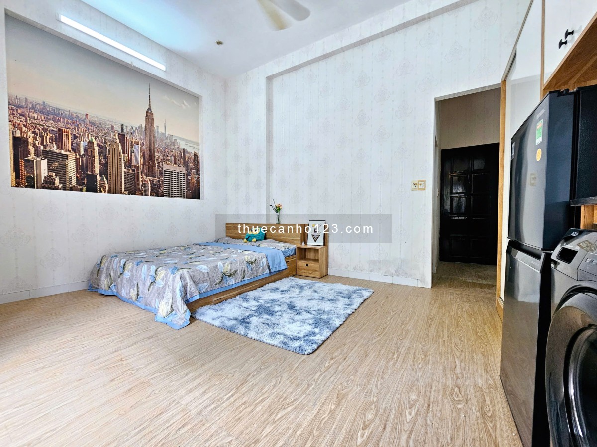 Căn hộ studio balcony _ MGR Đặng Văn Ngữ gần nhà thờ Ba Chuông _ Cầu Công Lý _ Hoàng Sa Phú Nhuận