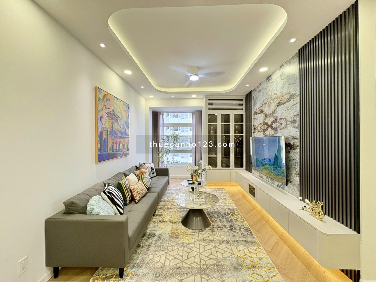 Chính chủ cho thuê gấp căn góc đẹp nhất Sky Garden 1, DT 89 m2, 3PN, Full nội thất cao cấp, 32tr