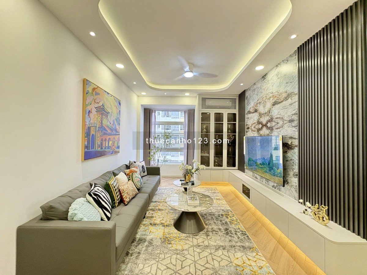 Chính chủ cho thuê gấp căn góc đẹp nhất Sky Garden 1, DT 89 m2, 3PN, Full nội thất cao cấp, 32tr